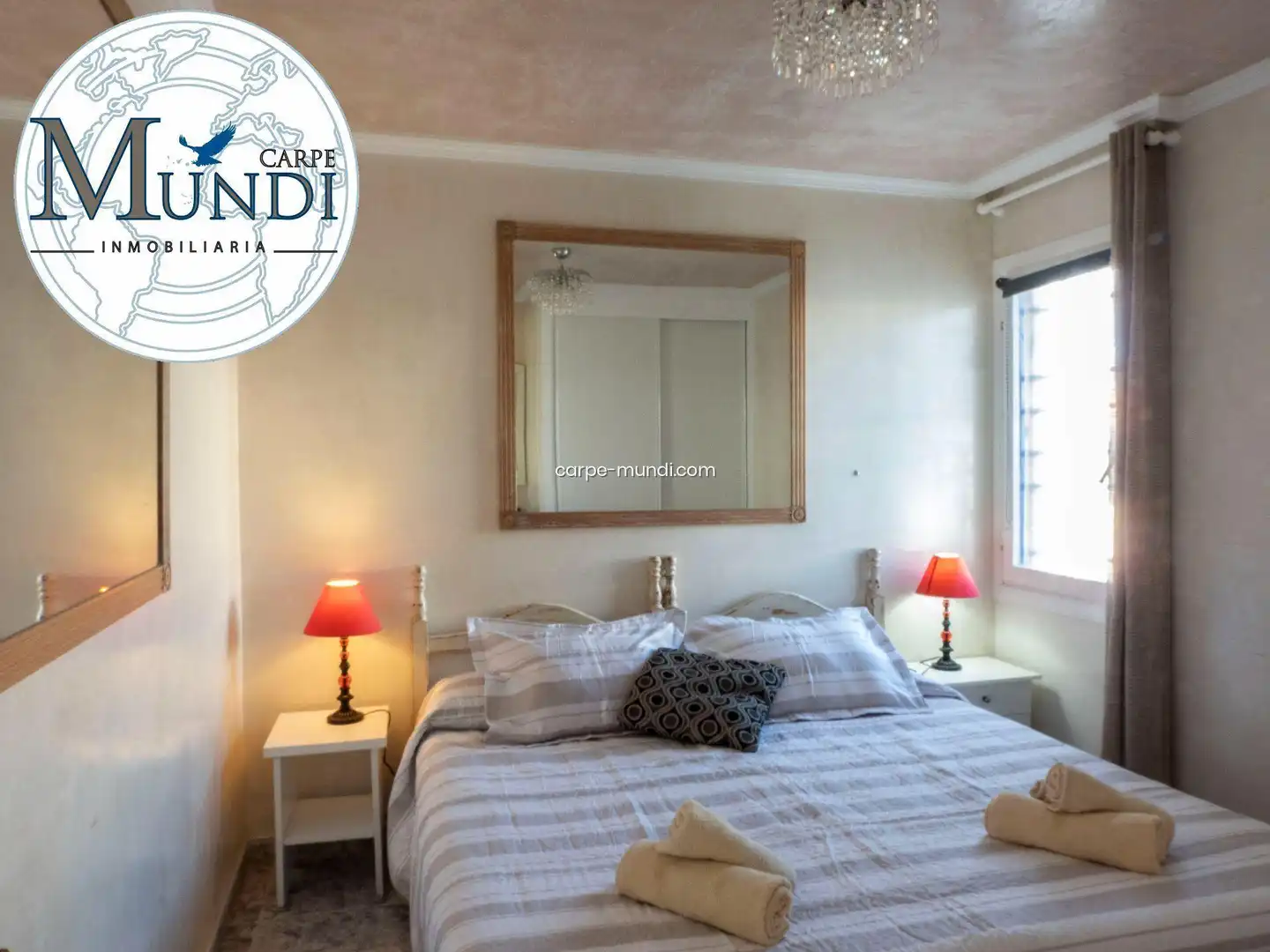 Dormitori de Apartament en venda en La Oliva amb Terrassa i Piscina comunitària