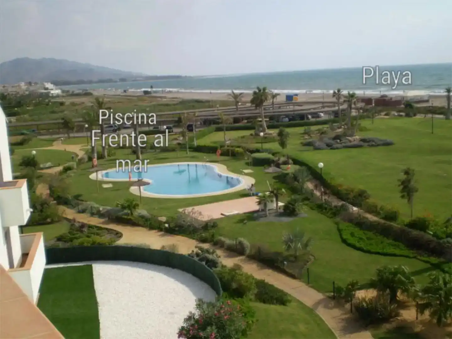 Jardín de Ático de alquiler en Vera con Aire acondicionado, Amueblado y Horno