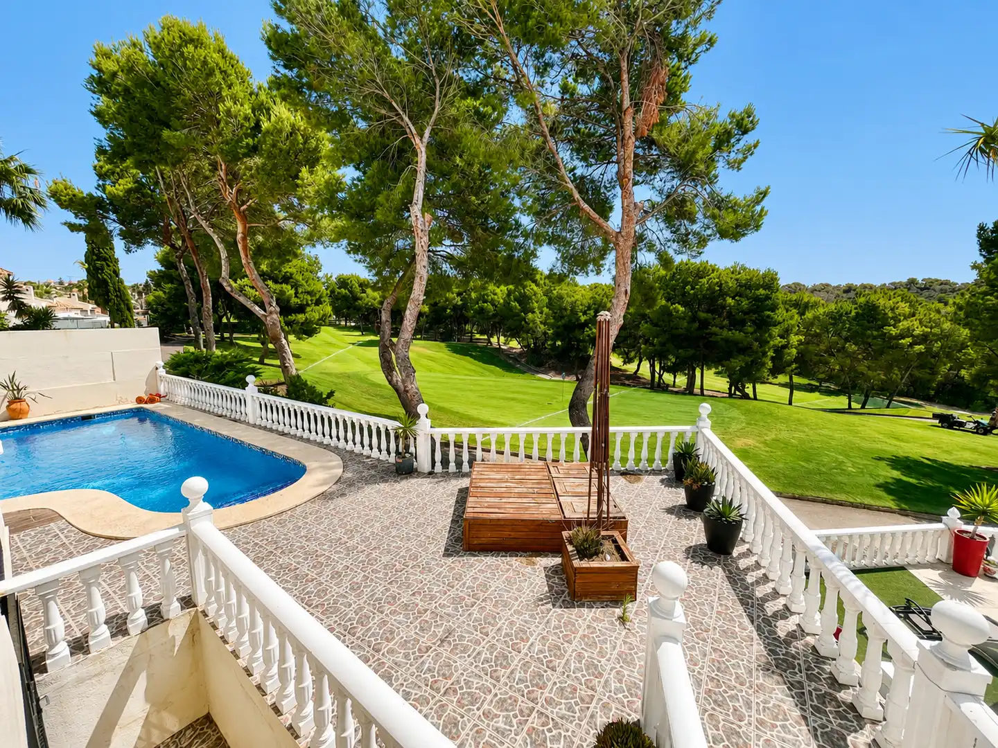 Terrassa de Casa o xalet en venda en Orihuela amb Aire condicionat, Calefacció i Jardí privat