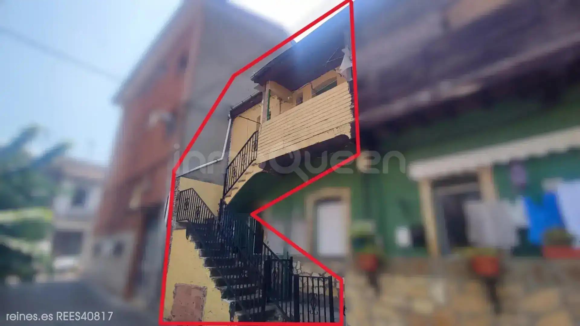Vista exterior de Piso en venta en Mieres (Asturias) con Calefacción y Amueblado
