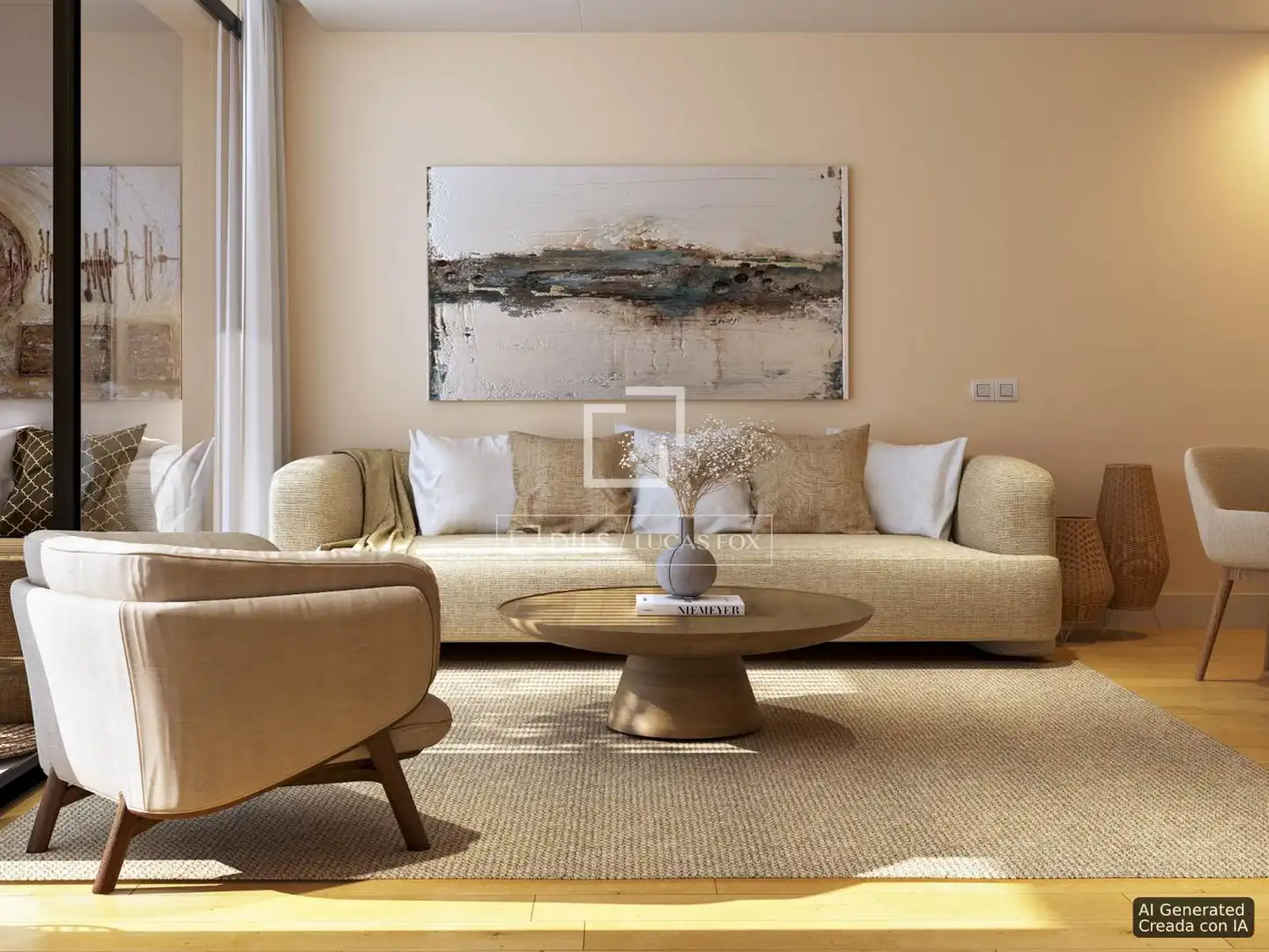 Sala de estar de Piso en venta en  Palma de Mallorca con Terraza y Balcón