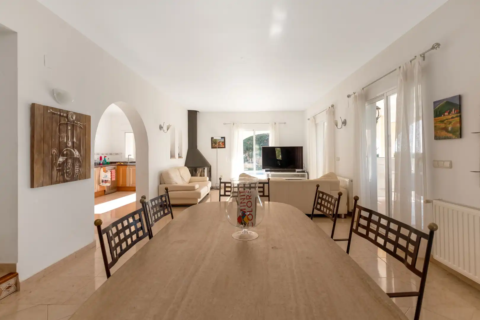 Comedor de Casa o chalet en venta en Altea con Aire acondicionado, Terraza y Piscina