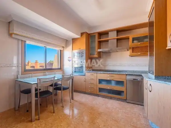 Kitchen of Flat for sale in As Neves    with Heating, Terrace and Storage room