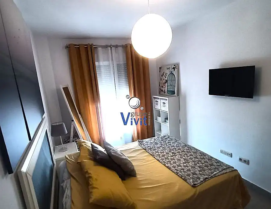 Schlafzimmer von Wohnung zum Verkauf in Alcalá de Guadaira mit Klimaanlage und Balkon
