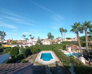 Vista exterior de Casa o xalet en venda en  Murcia Capital amb Aire condicionat, Terrassa i Piscina