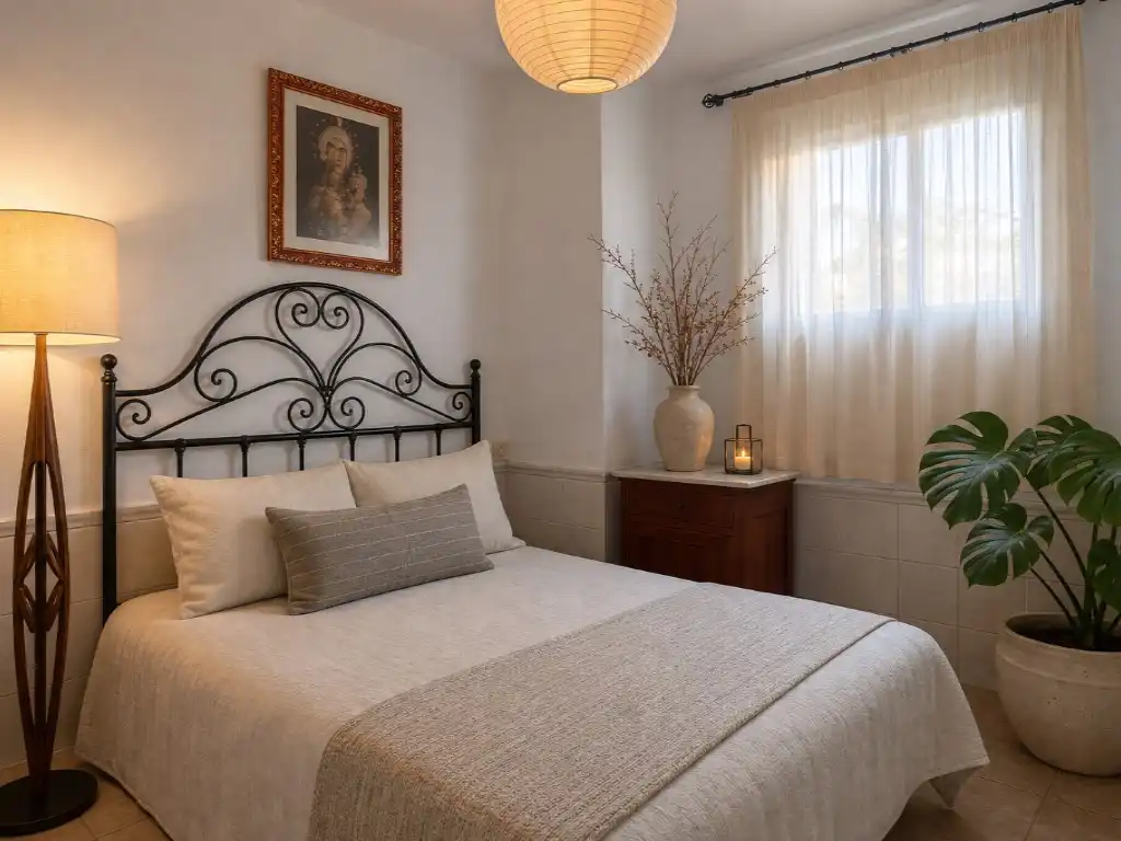 Bedroom of Flat for sale in La Antilla