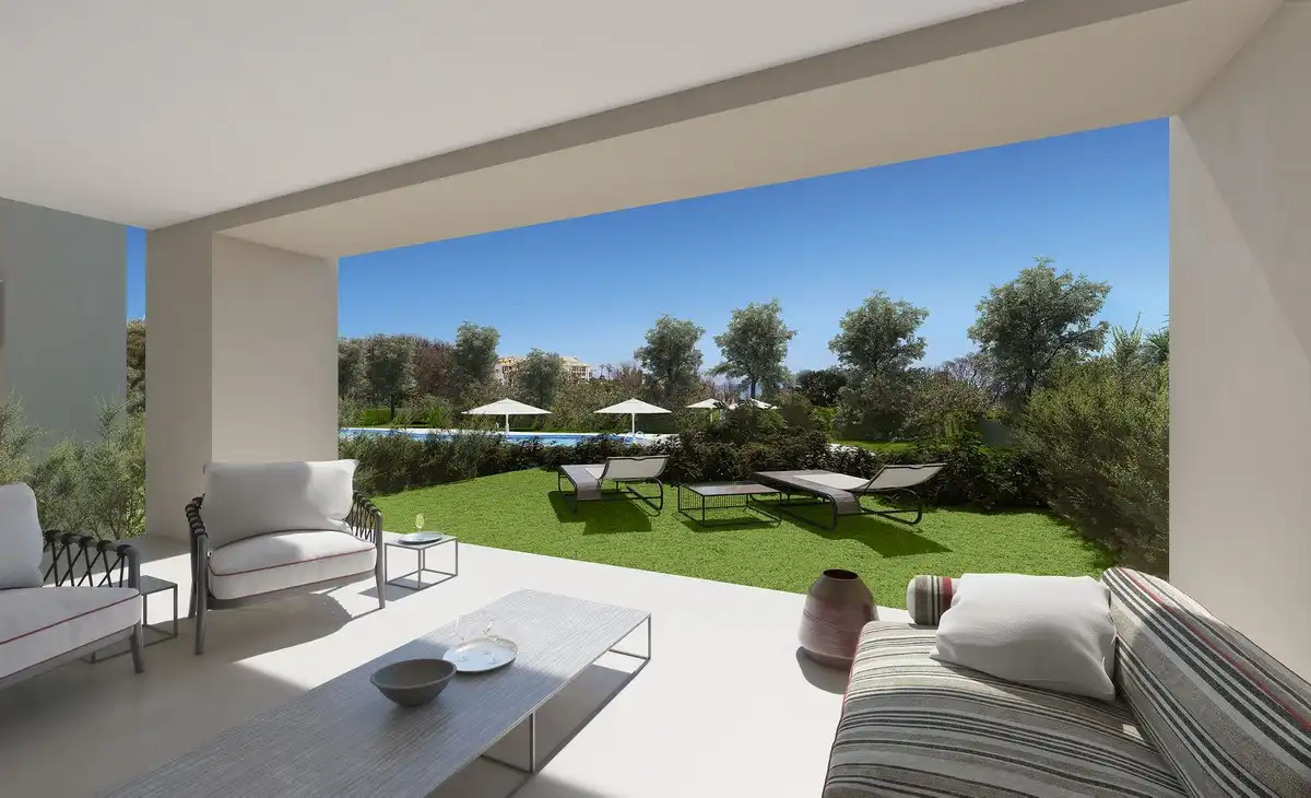 Terraza de Apartamento en venta en Casares con Aire acondicionado, Terraza y Piscina comunitaria