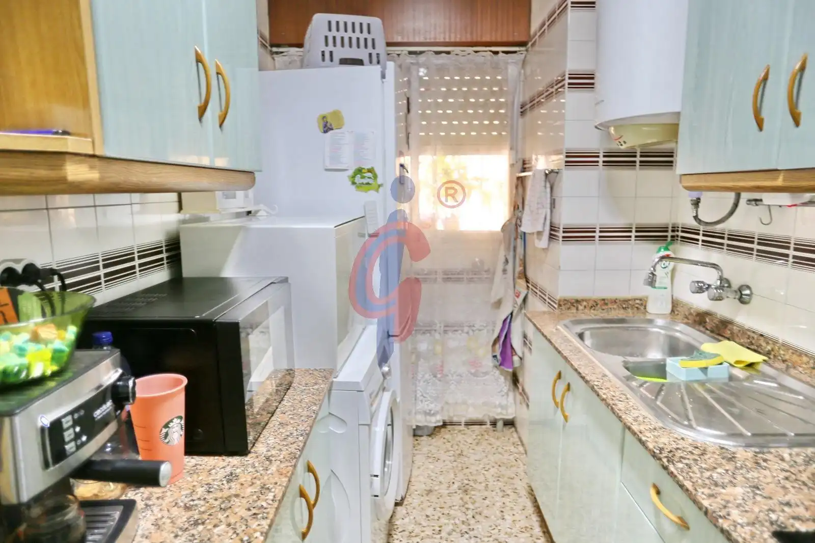 Cocina de Apartamento en venta en Guardamar del Segura con Terraza y Balcón