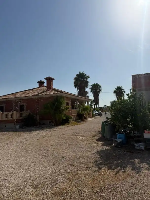 Vista exterior de Casa o chalet en venta en Elche / Elx con Aire acondicionado, Calefacción y Jardín privado