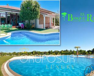 Swimming pool of House or chalet for sale in Laguna de Duero  with Heating, Private garden and Terrace