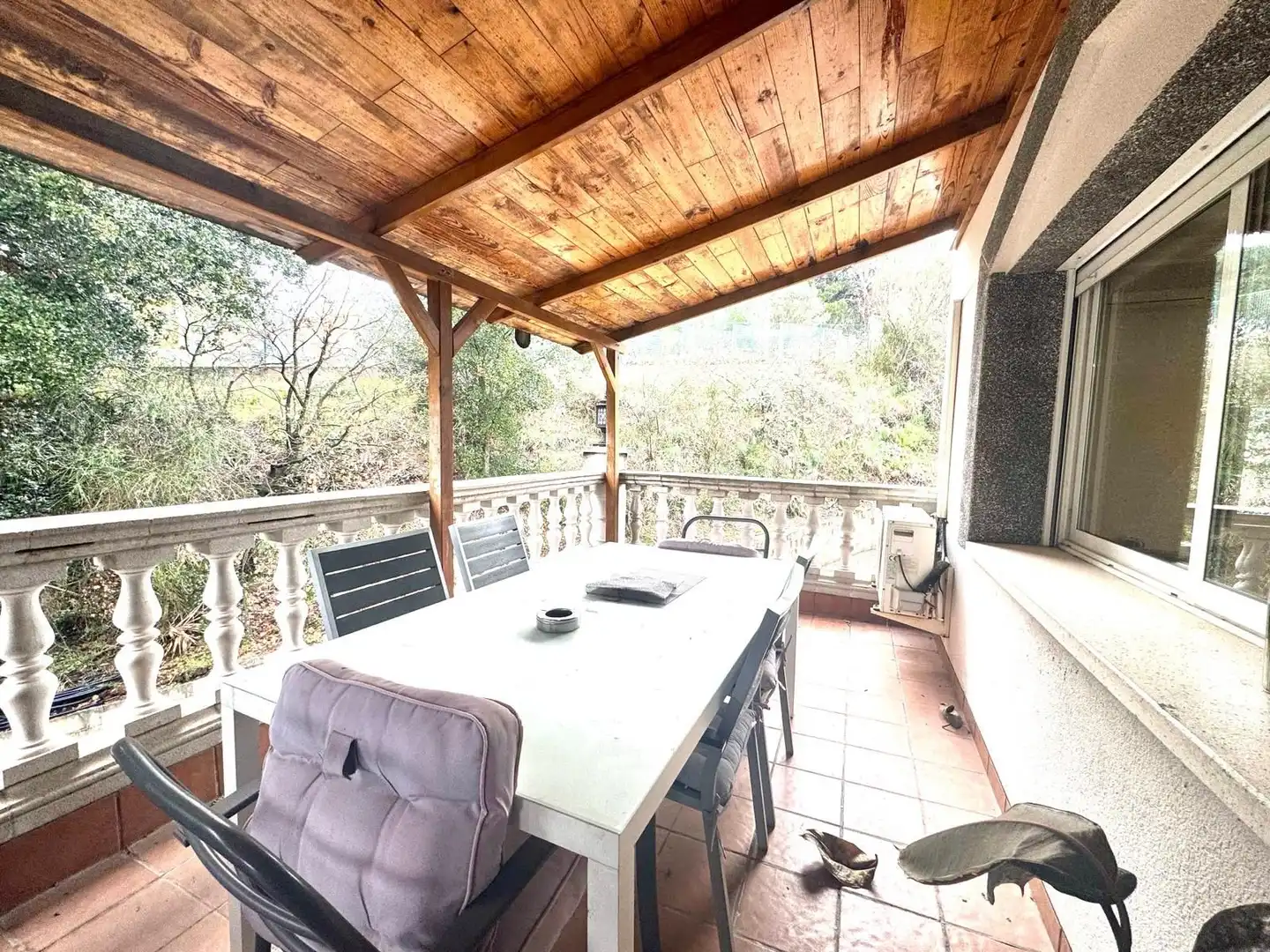 Terrassa de Casa o xalet en venda en Sant Celoni amb Aire condicionat, Calefacció i Jardí privat