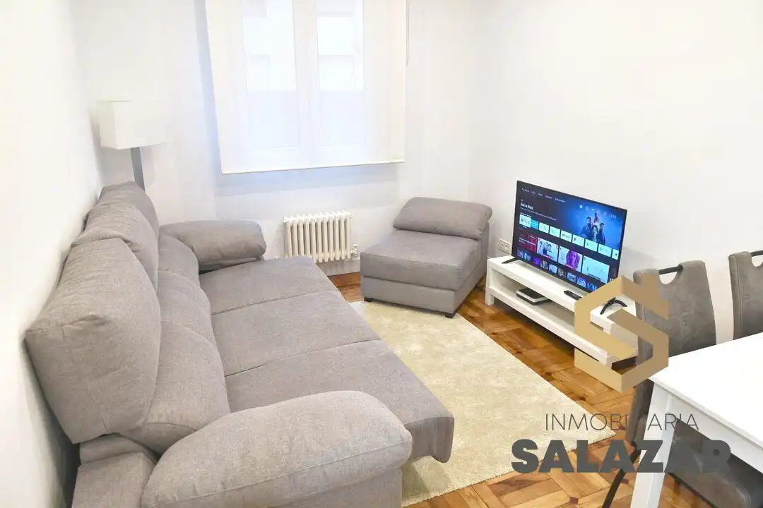 Sala de estar de Piso de alquiler en Bilbao  con Calefacción