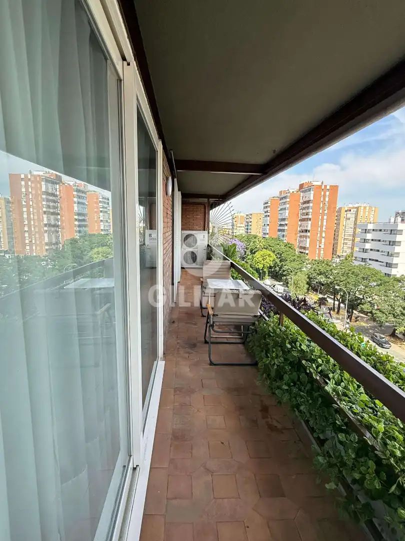 Balcony of Flat for rent in Sevilla  with Air Conditioner, Heating and Parquet flooring