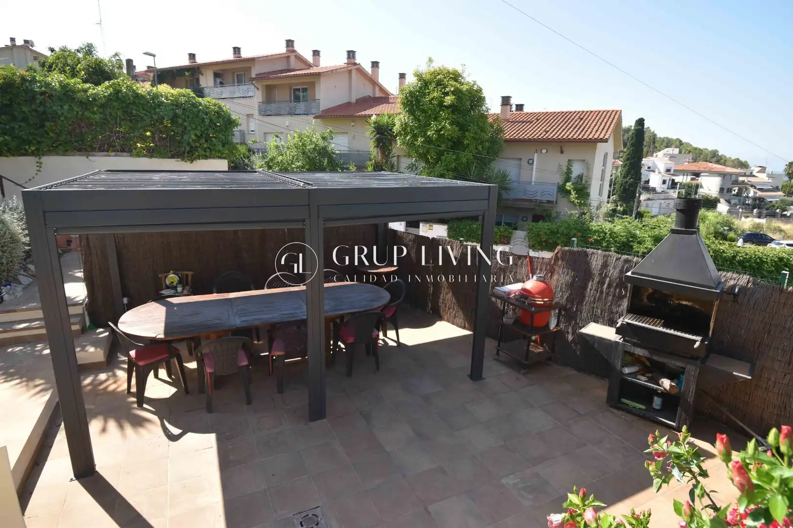 Terrassa de Casa o xalet en venda en Sitges amb Calefacció, Jardí privat i Parquet