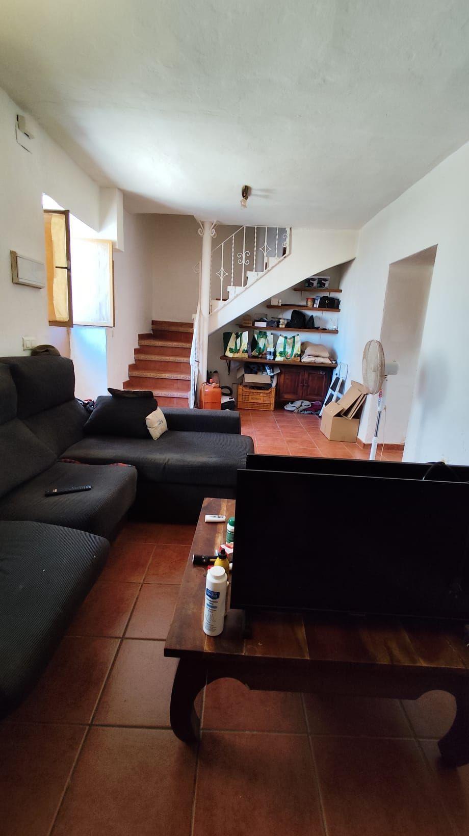 Sala d'estar de Casa adosada en venda en Alhaurín El Grande amb Aire condicionat, Jardí privat i Terrassa