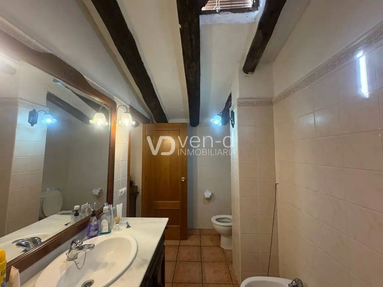 Baño de Casa o chalet en venta en Enguera con Aire acondicionado, Calefacción y Jardín privado