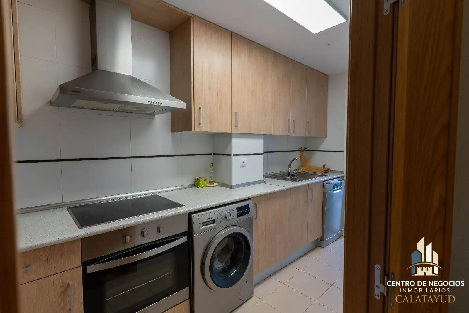 Küche von Wohnung zum Verkauf in Calatayud mit Heizung, Parkett und Terrasse