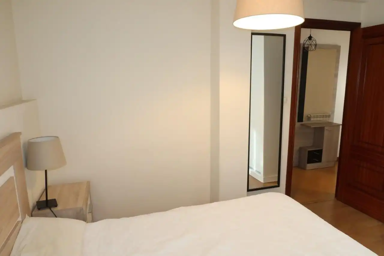 Bedroom of Flat for sale in A Coruña Capital   with Heating, Storage room and Furnished