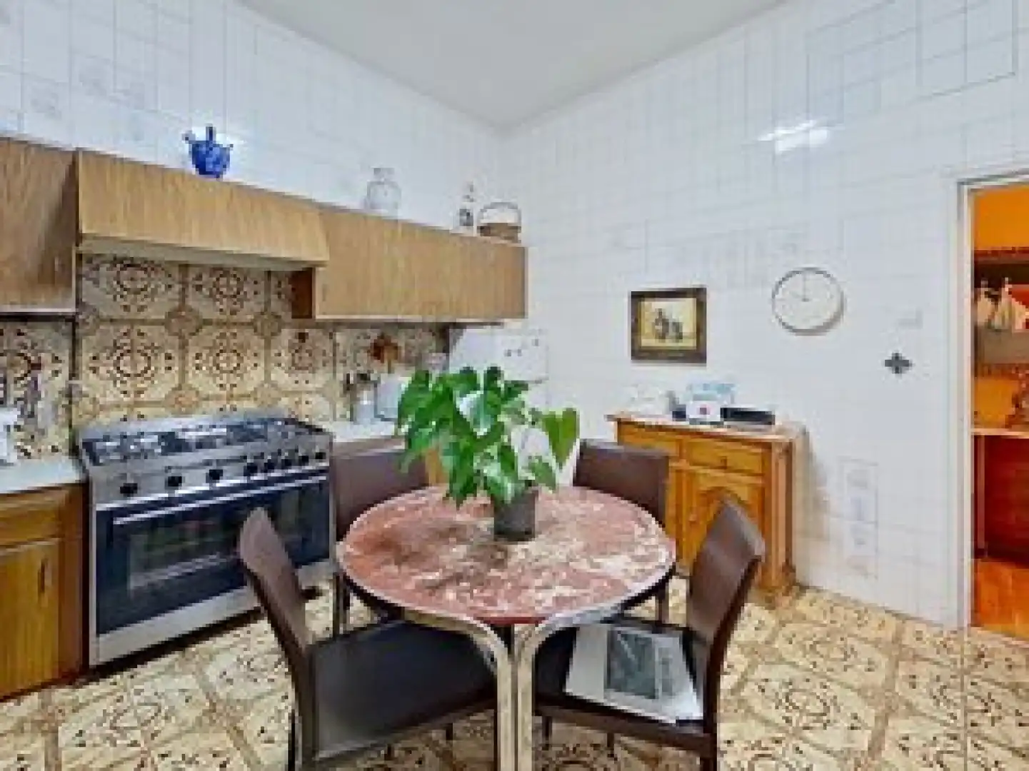 Kitchen of Flat for sale in Oviedo   with Heating and Terrace