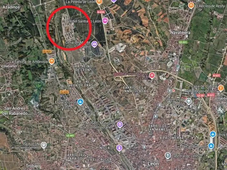 Exterior view of Buildings for sale in León Capital 