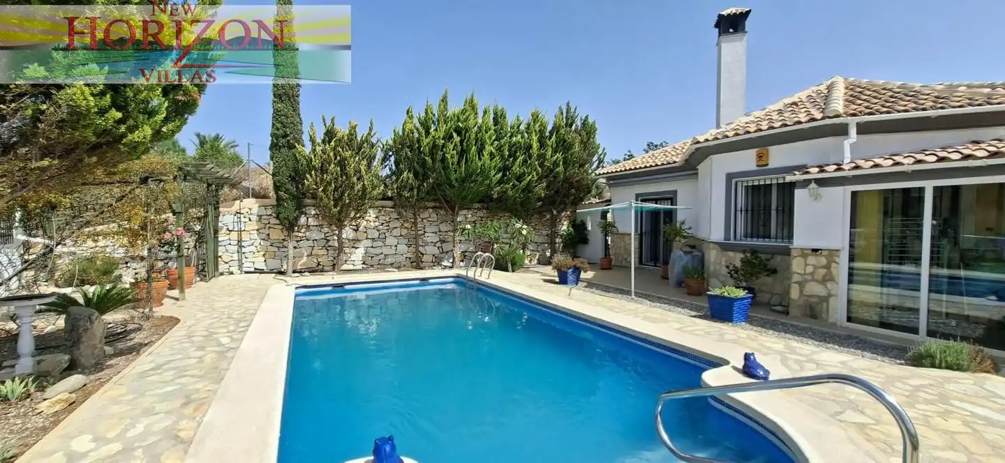 Piscina de Casa o xalet en venda en Arboleas amb Jardí privat, Terrassa i Piscina