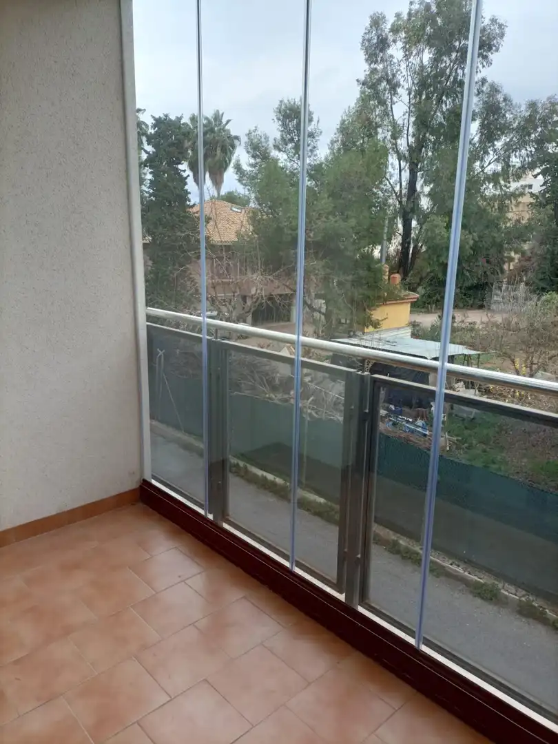 Terraza de Apartamento de alquiler en Murcia con Aire acondicionado, Calefacción y Balcón