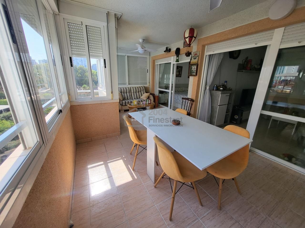 Exterior view of Flat for sale in Finestrat  with Air Conditioner, Terrace and Furnished