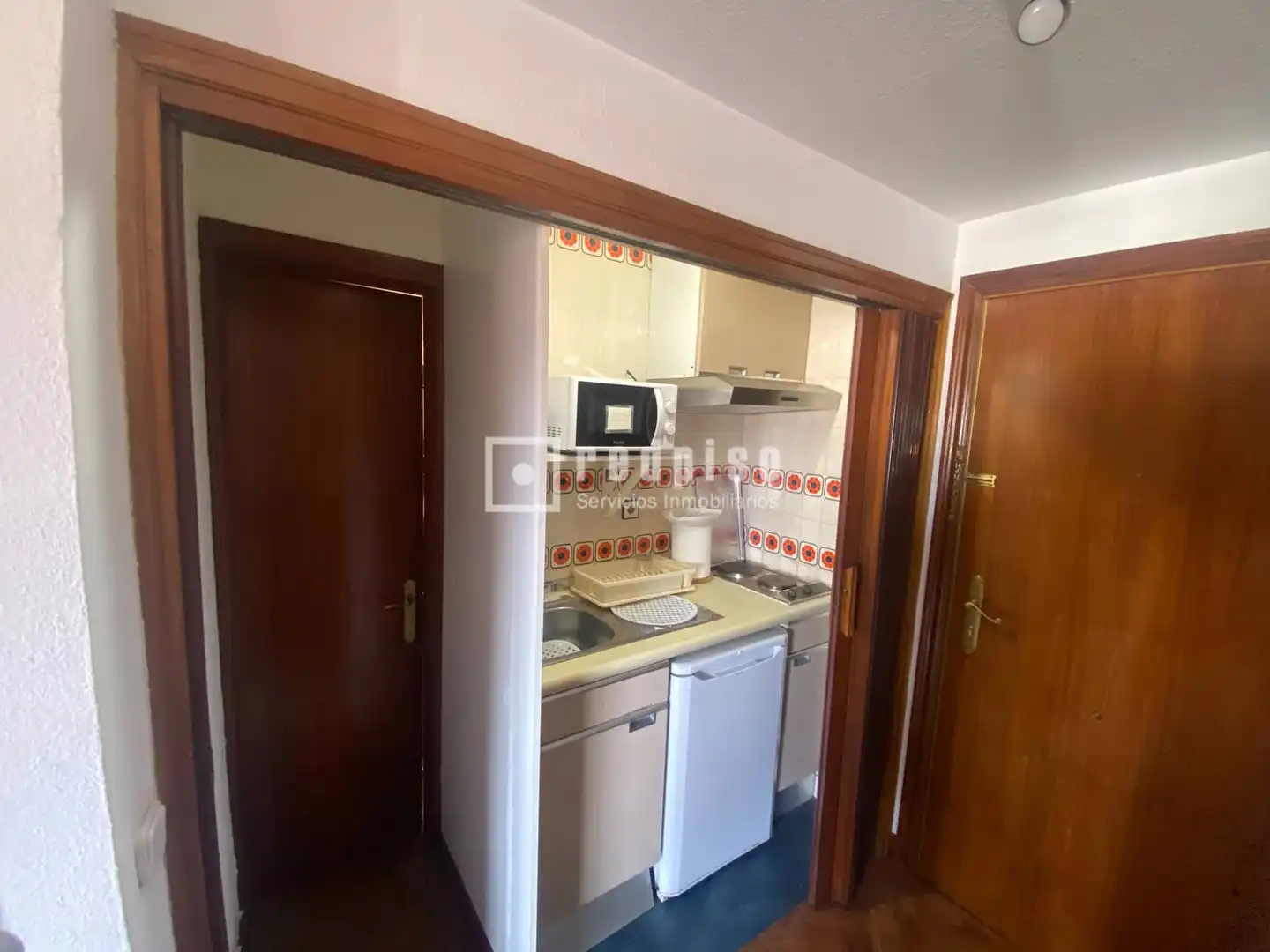 Wohnung zur Miete in Madrid mit Klimaanlage, Privatgarten und Terrasse