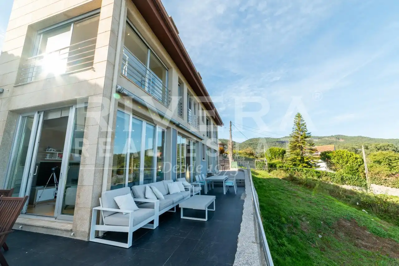 Terraza de Casa o chalet en venta en Poio con Calefacción, Jardín privado y Terraza