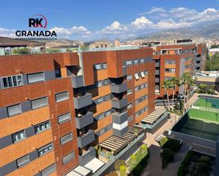 Exterior view of Flat to rent in  Granada Capital  with Air Conditioner