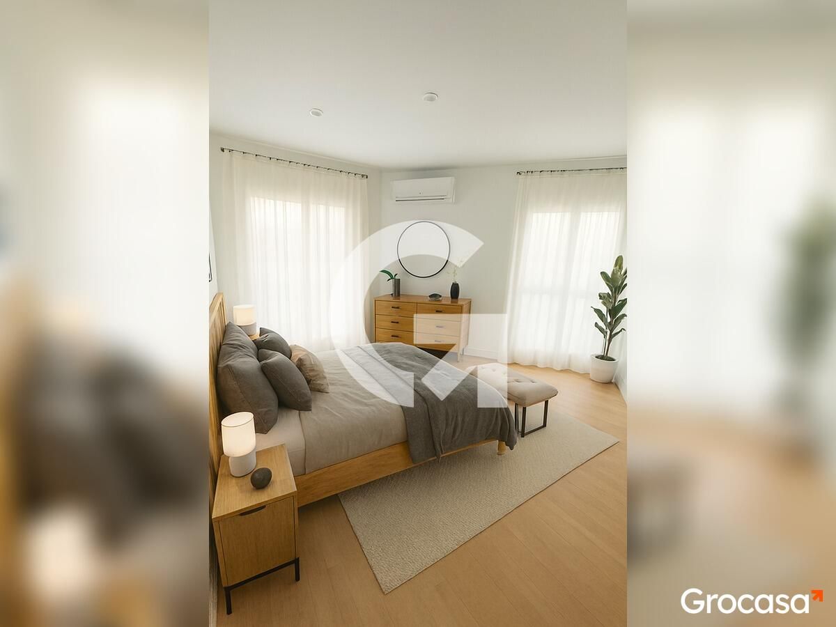Bedroom of Flat for sale in  Barcelona Capital  with Air Conditioner, Heating and Furnished