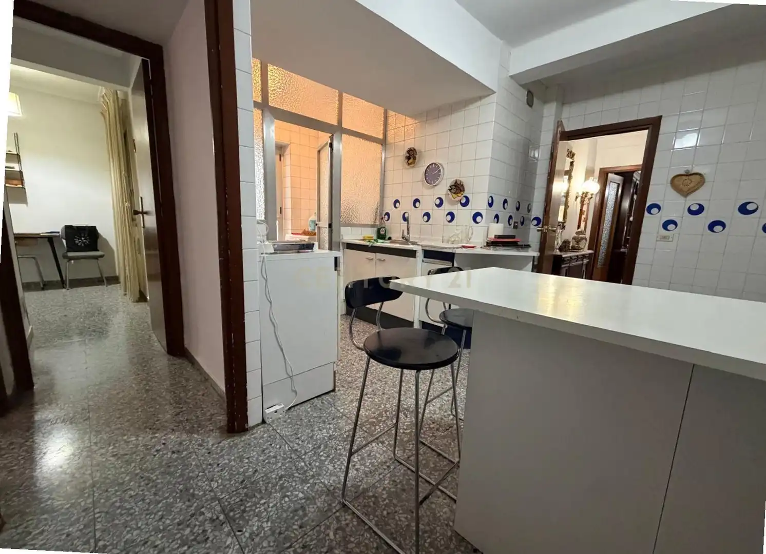 Kitchen of Flat for sale in Cáceres  with Air Conditioner and Washing machine
