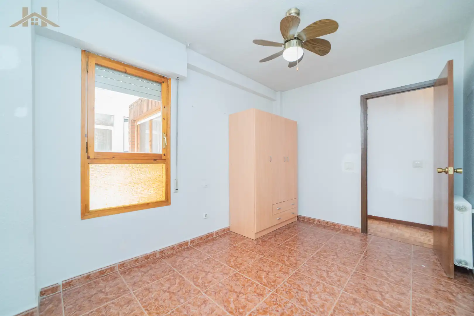 Schlafzimmer von Wohnung zum Verkauf in Fuenlabrada mit Heizung, Parkett und Terrasse