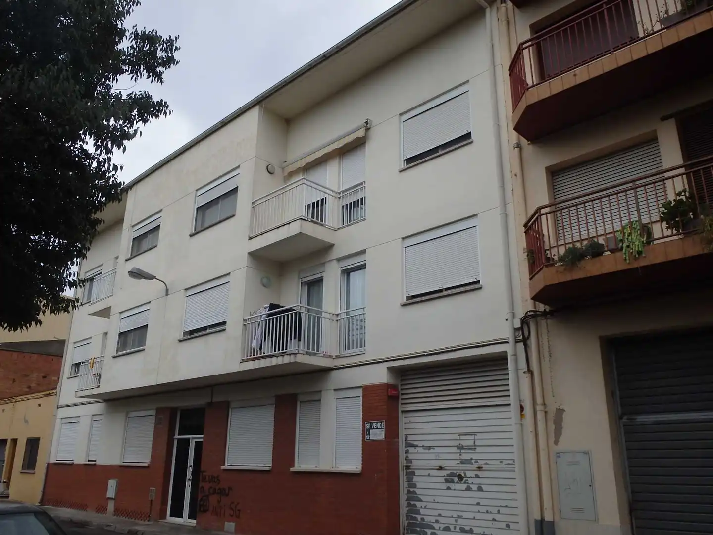 Vista exterior de Piso en venta en Santa Margarida I Els Monjos