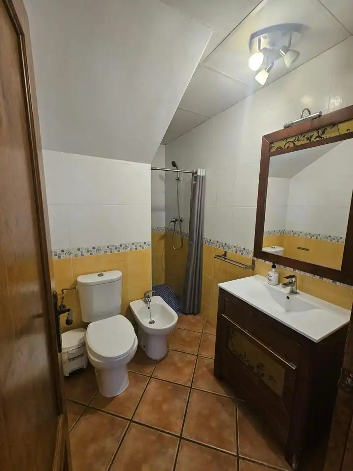Bany de Casa o xalet en venda en Cuevas del Almanzora amb Aire condicionat, Jardí privat i Piscina