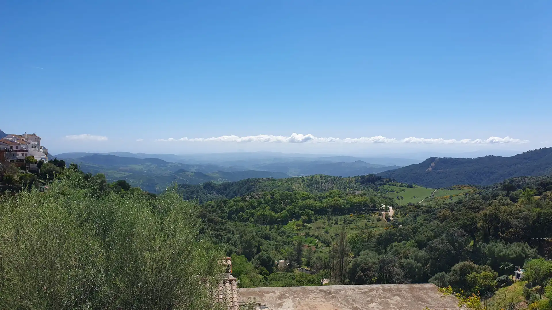 Vista exterior de Finca rústica en venda en Gaucín amb Aire condicionat, Jardí privat i Terrassa