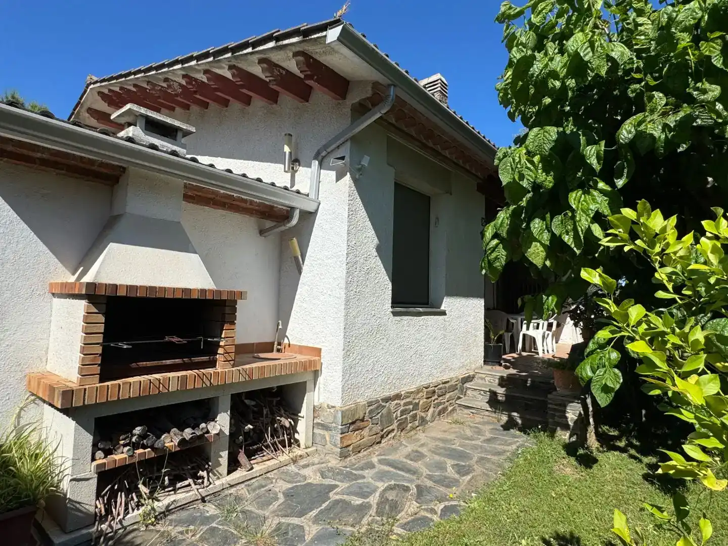 Vista exterior de Pis en venda en Sant Antoni de Vilamajor amb Aire condicionat, Jardí privat i Traster
