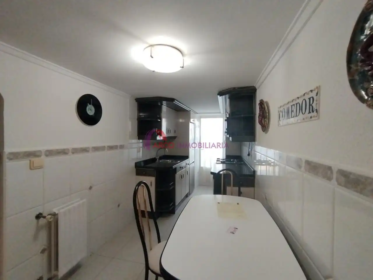 Küche von Wohnungen zur Miete in Burgos mit Heizung, Parkett und Terrasse