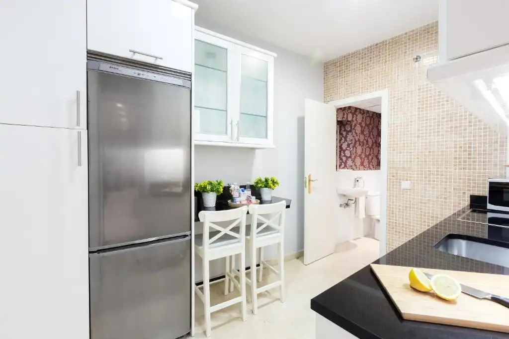 Kitchen of Study for rent in Santa Coloma de Gramenet  with Furnished and Pets allowed