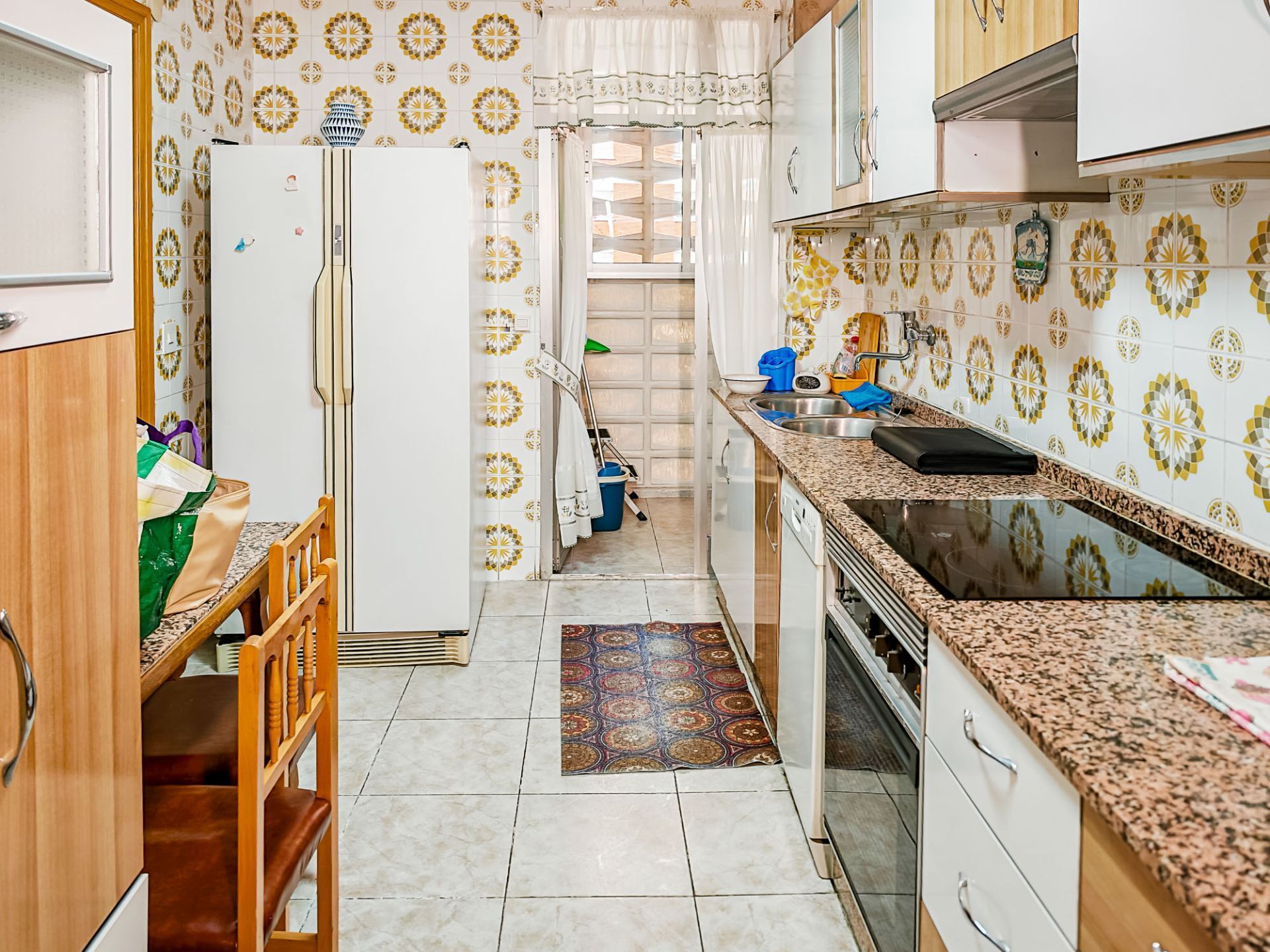 Kitchen of Flat for sale in Ponferrada  with Heating, Terrace and Storage room