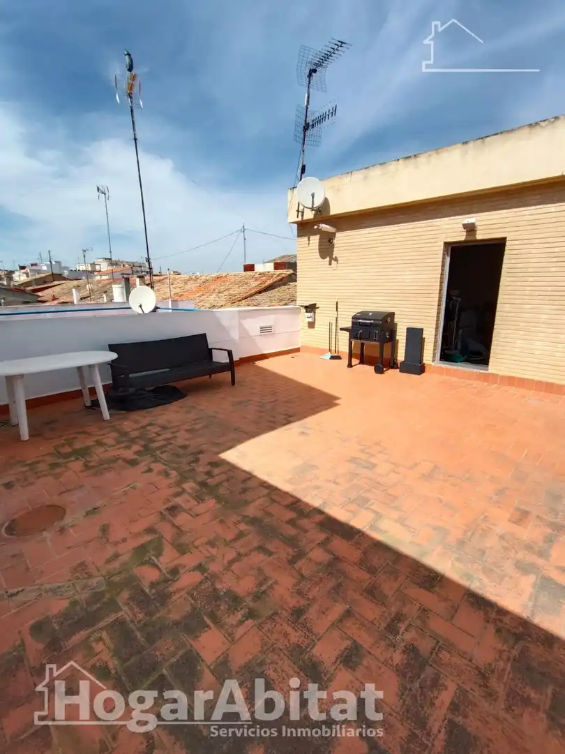 Terraza de Casa o chalet en venta en Alginet con Aire acondicionado, Calefacción y Terraza