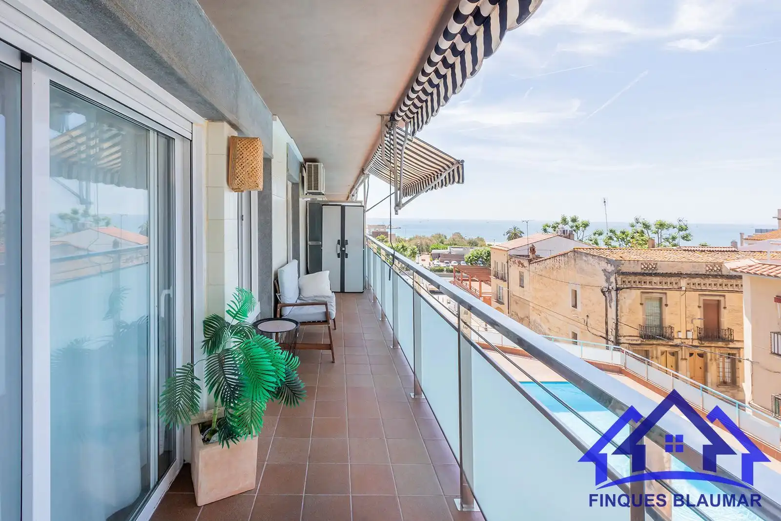 Balcony of Flat for sale in Arenys de Mar  with Air Conditioner, Heating and Terrace