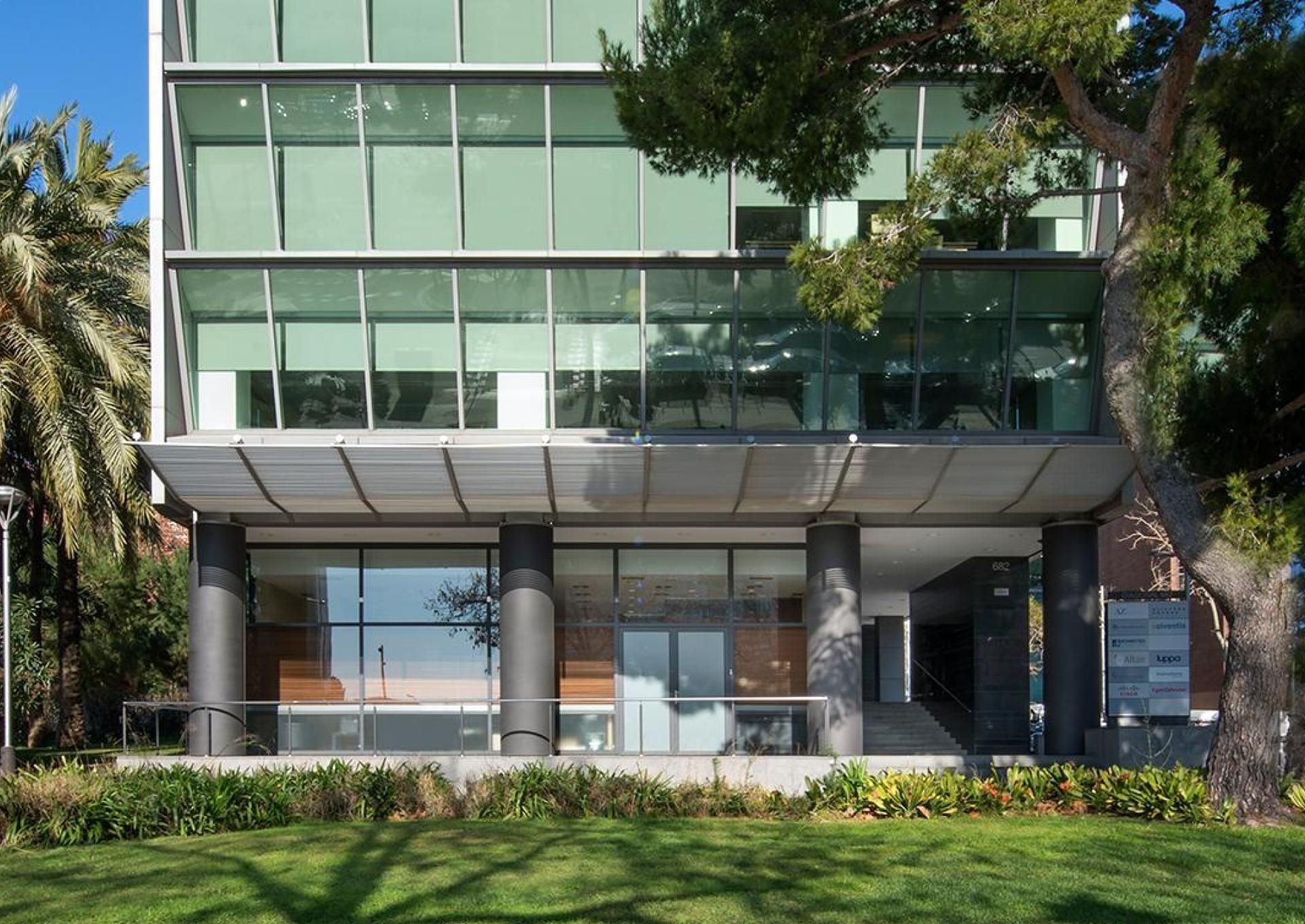 Vista exterior de Oficina de lloguer en  Barcelona Capital amb Aire condicionat i Calefacció