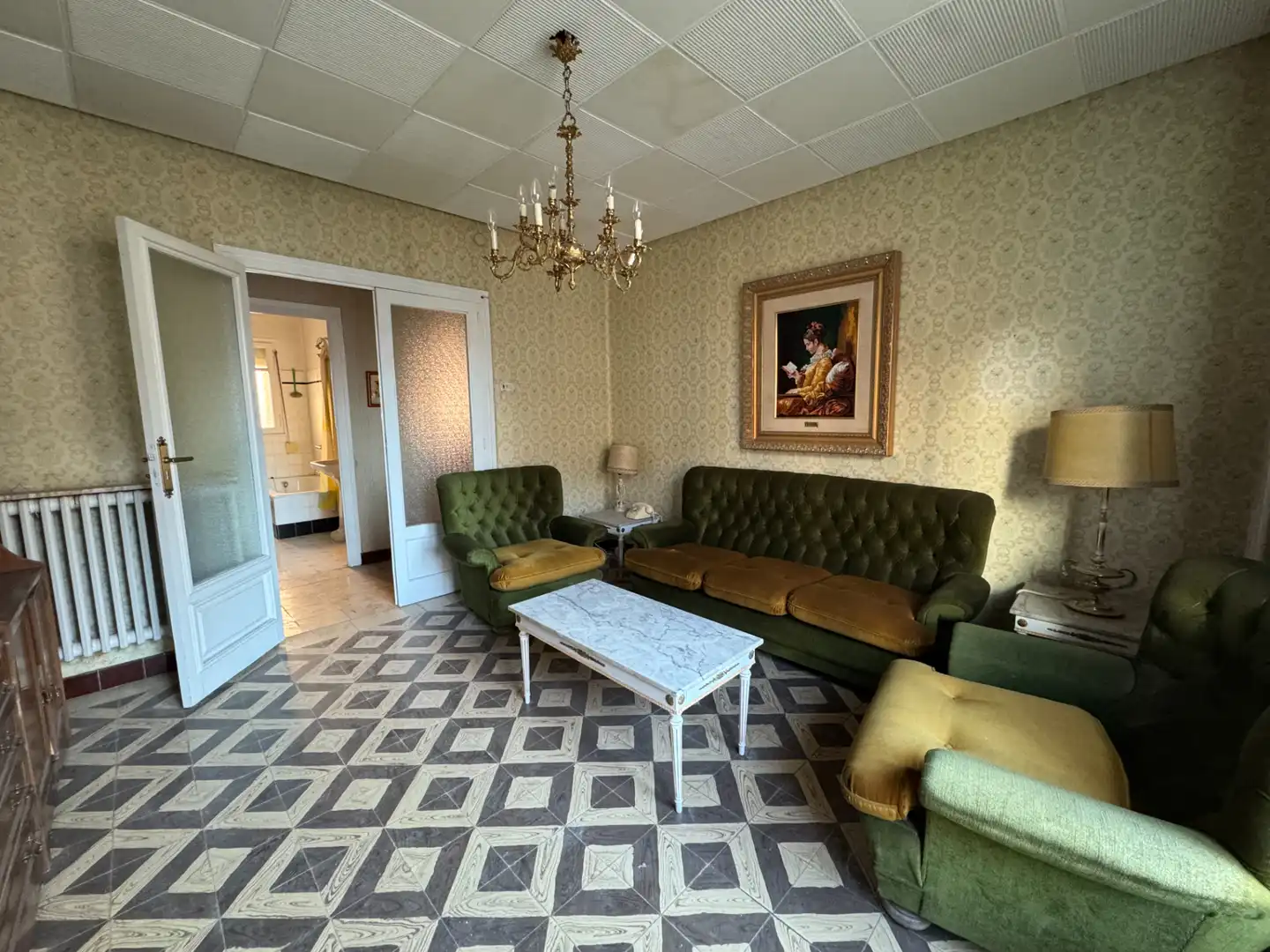 Sala d'estar de Pis en venda en Jaca amb Traster i Balcó