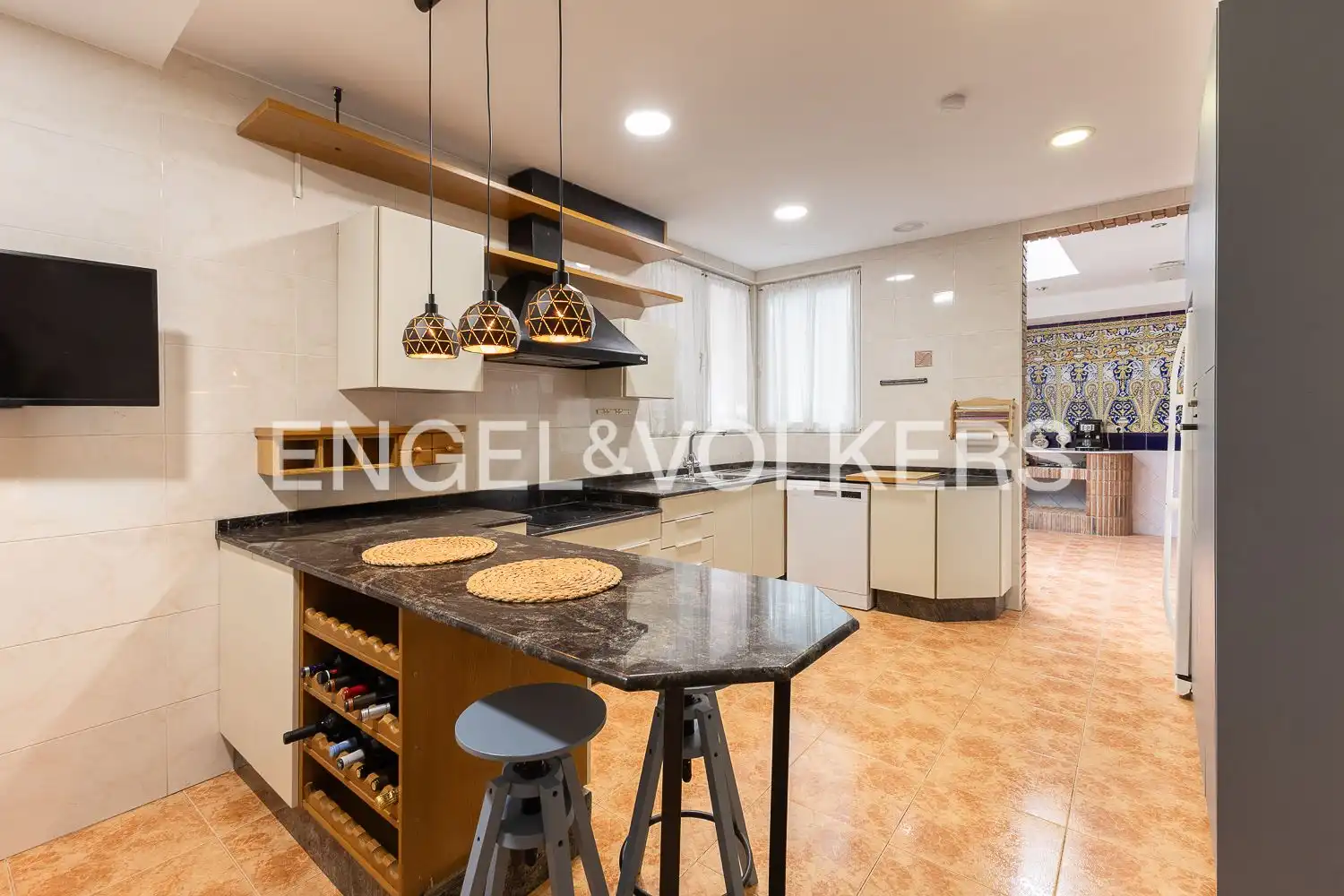 Kitchen of Detached homes for sale in Albal, Valencia