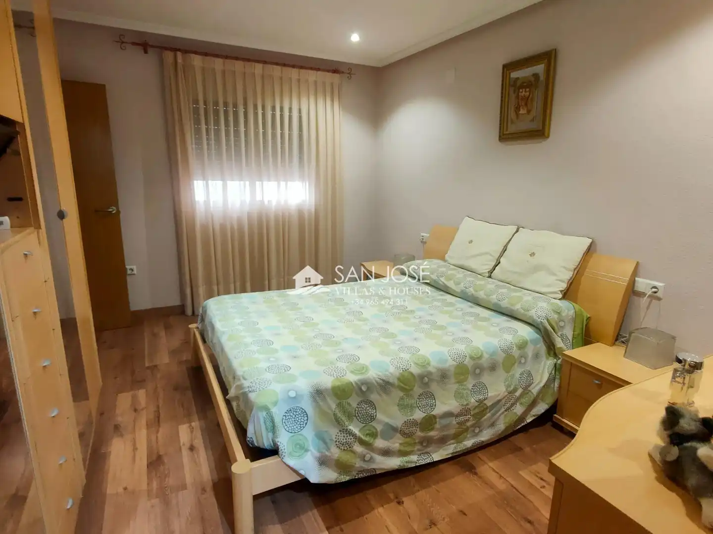 Bedroom of Flat for sale in Aspe  with Air Conditioner, Heating and Terrace