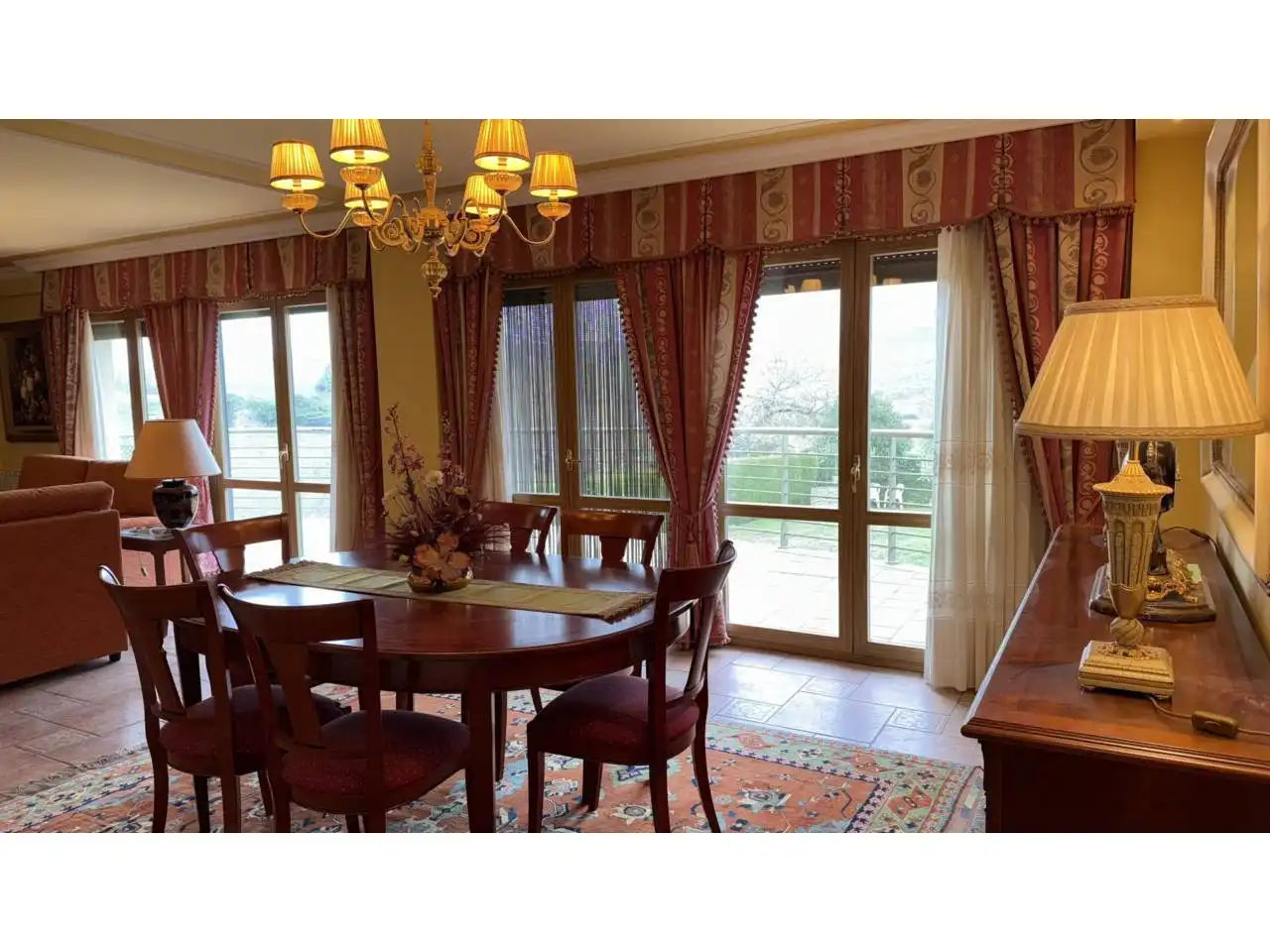 Dining room of Houses for sale in Urdiain  with Heating, Private garden and Terrace