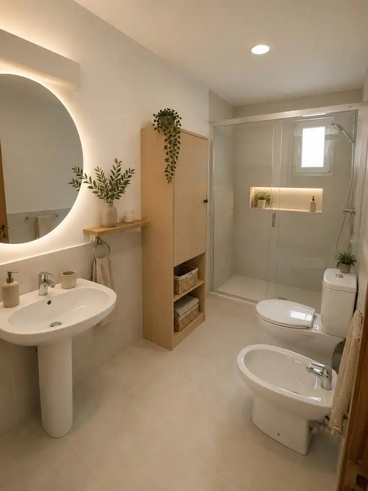 Bathroom of Flat for sale in Alboraya  with Balcony
