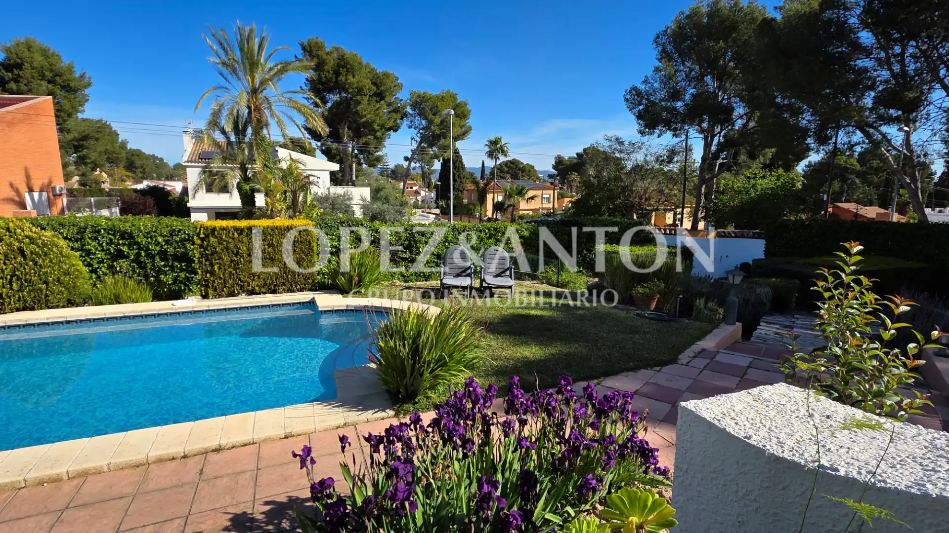 Garden of Houses for sale in L'Eliana  with Air Conditioner, Heating and Private garden