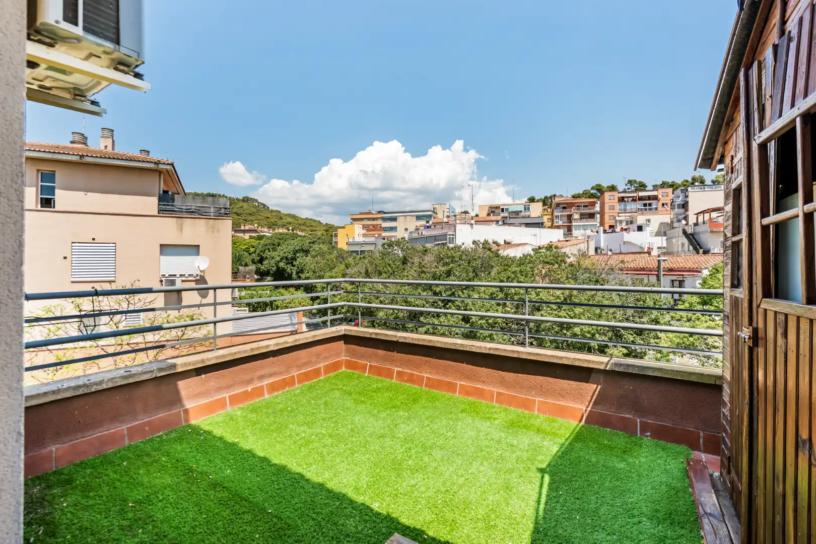 Terrasse von Wohnung zum Verkauf in Castelldefels mit Klimaanlage, Heizung und Terrasse